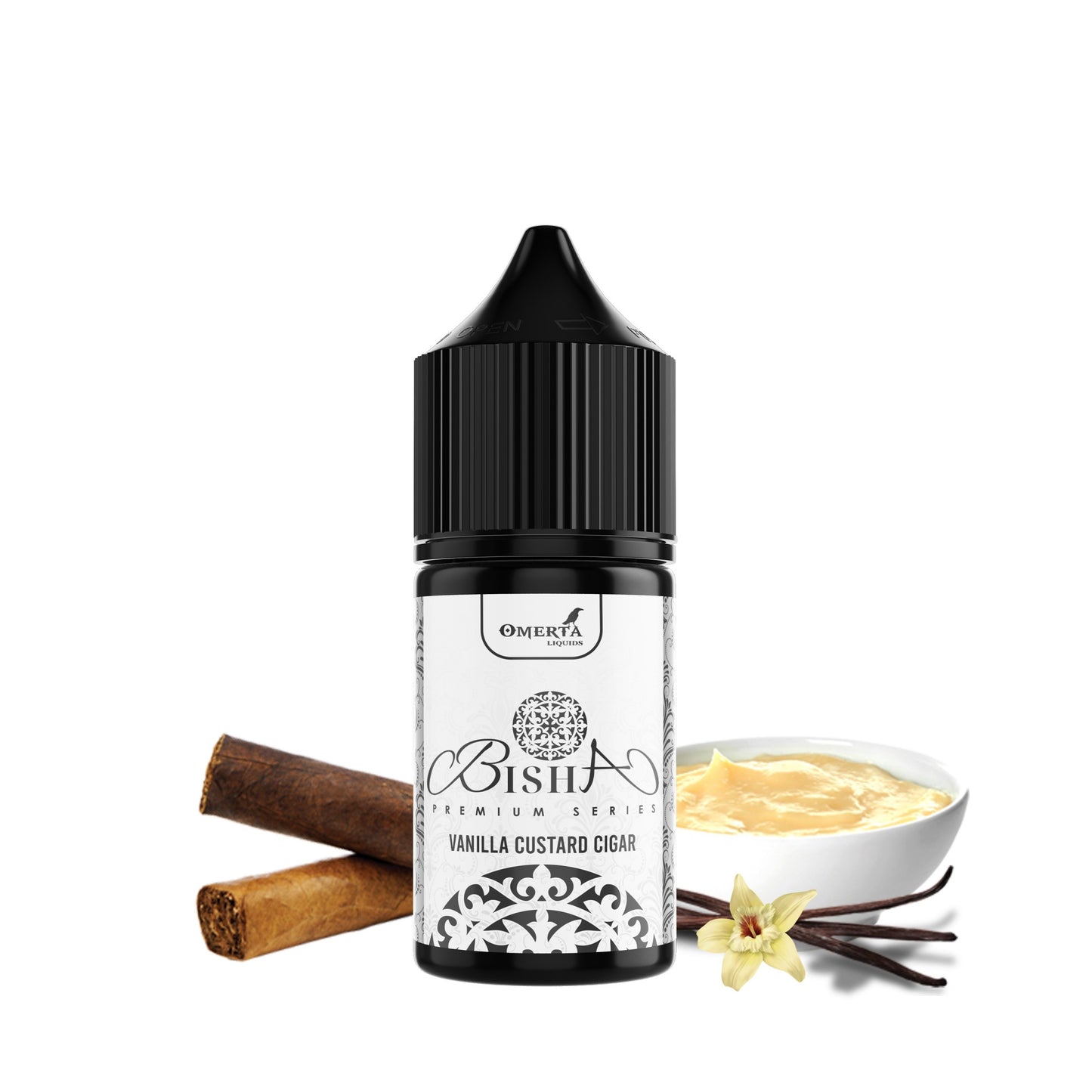 Omerta - Bisha - Vanilla Custard Cigar 30ml