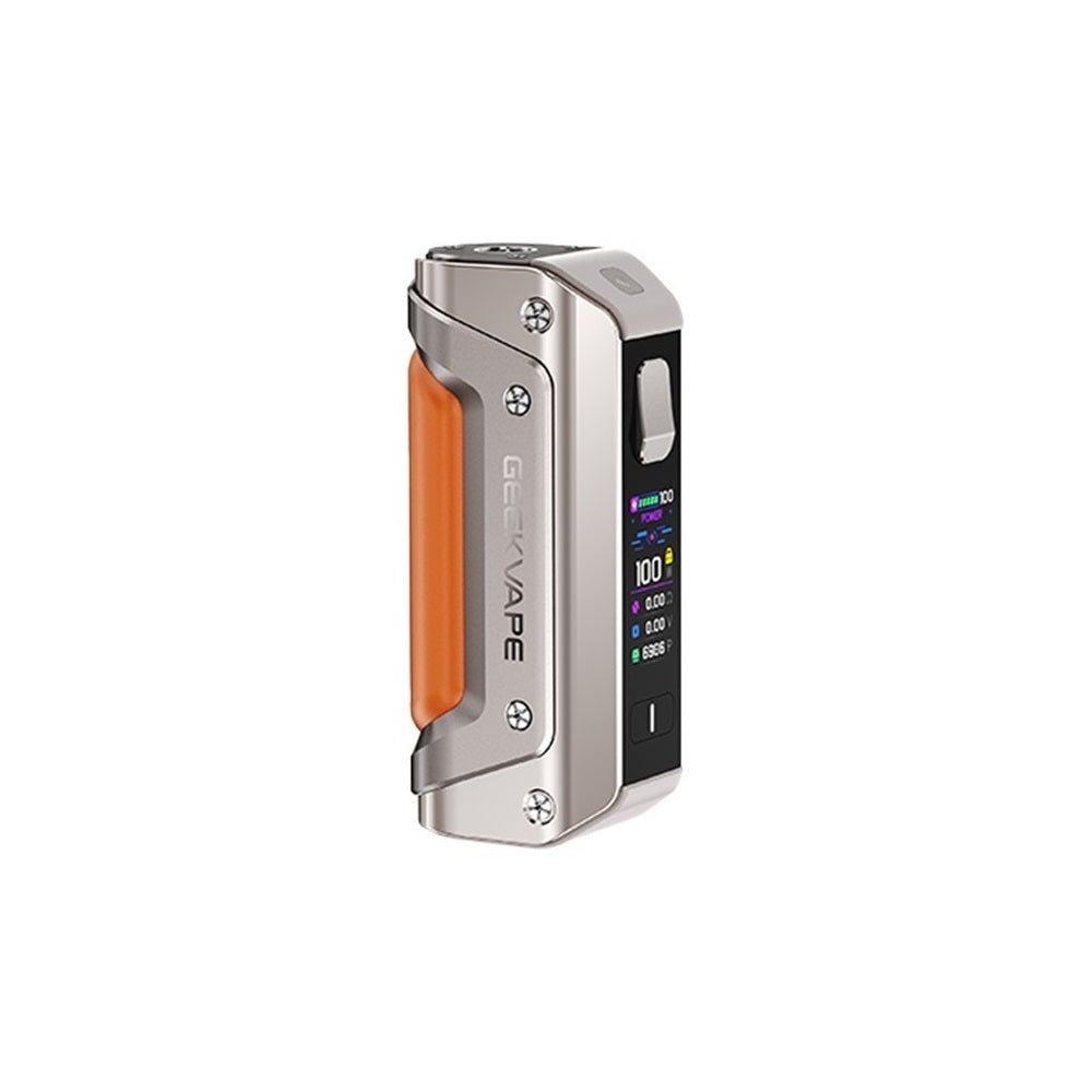 Geekvape aegis solo 3 συσκευή ατμίσματος ηλεκτρονικό τσιγάρο σε γκρι με καφέ χρώμα