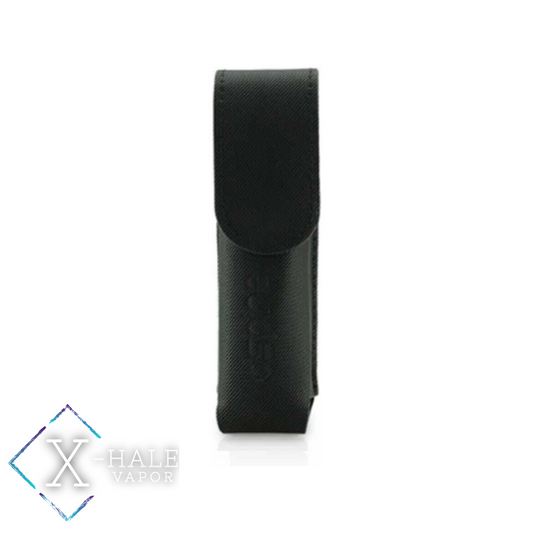 Μαύρη δερμάτινη θήκη της Aspire για μικρά pod.