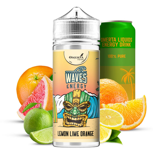 Omerta - Waves Energy - Lemon Lime Orange 120ml