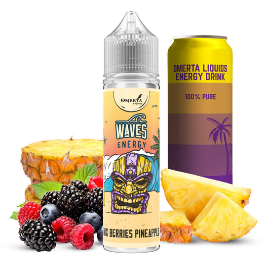 Omerta - Waves Energy - Mix Berries Pineapple 60ml