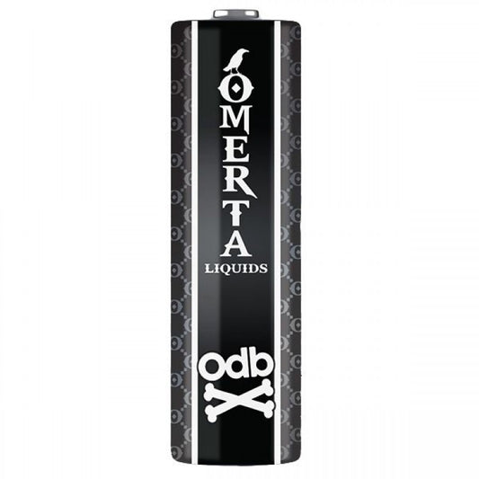 ODB x Omerta Liquids Προστατευτική μεμβράνη για μπαταρίες θερμοσυστελλόμενη σε μαύρο χρώμα