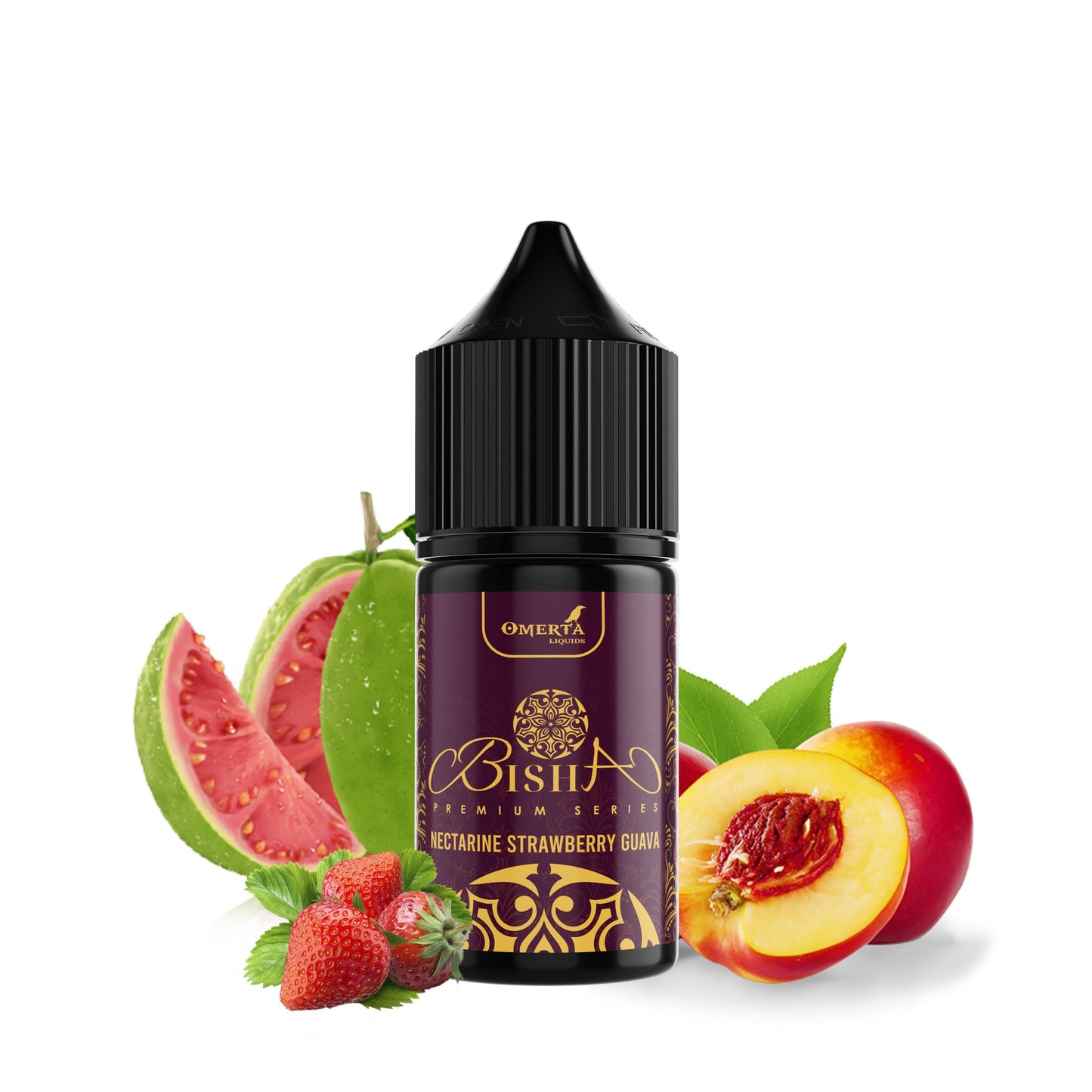 Omerta - Bisha - Nectarine Strawberry Guava 30ml