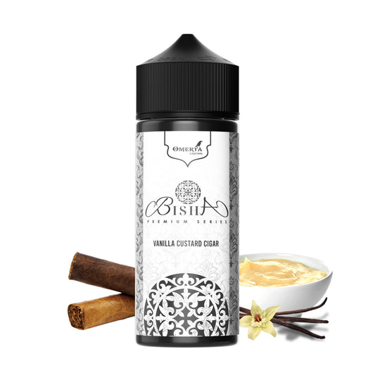 Omerta - Bisha - Vanilla Custard Cigar 120ml