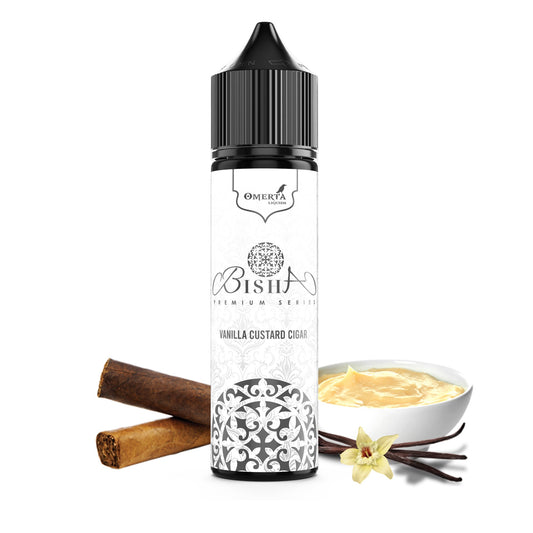 Omerta - Bisha - Vanilla Custard Cigar 60ml