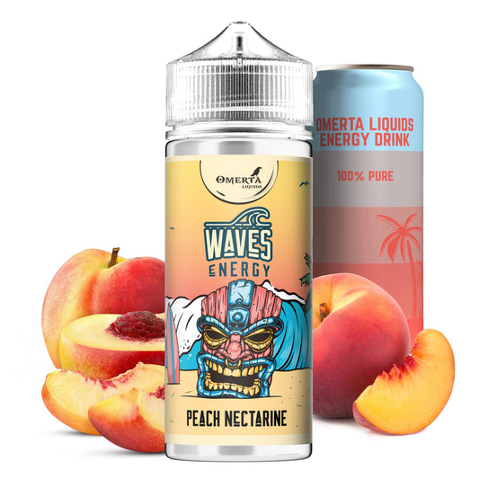 Omerta - Waves Energy - Peach Nectarine 120ml