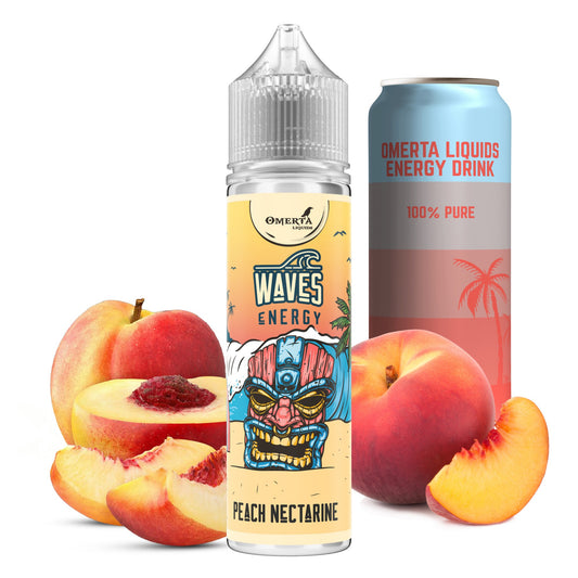 Omerta - Waves Energy - Peach Nectarine 60ml
