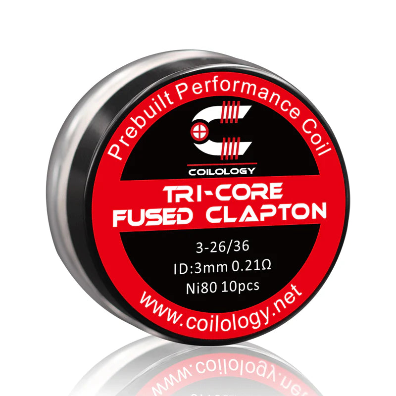 Coilology - Tri-Core Fused Clapton 0.21 ohm