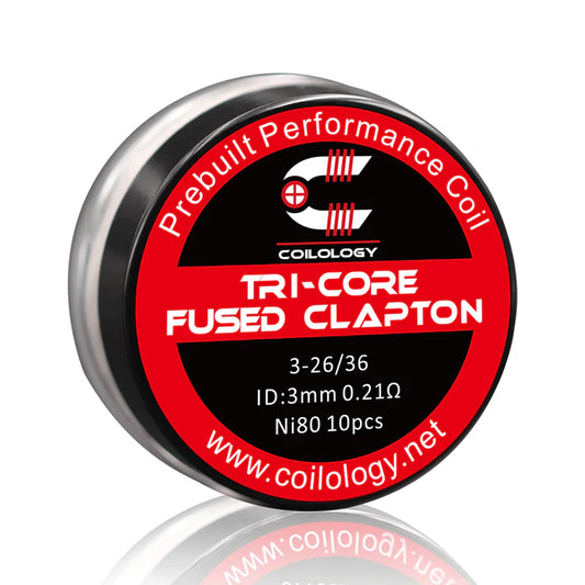 Coilology - Tri-Core Fused Clapton 0.21 ohm