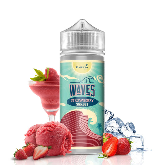 Omerta - Waves - Strawberry Sorbet 120ml