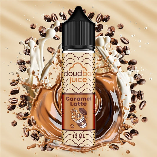 Υγρό αναπλήρωσης Cloudbar juice Caramel Latte 60μλ μπουκάλι γλυκό