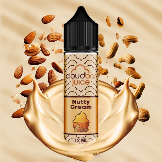 Υγρό αναπλήρωσης Cloudbar juice Nutty Cream 60μλ μπουκάλι γλυκό