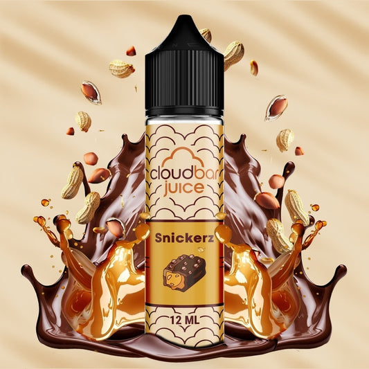 Υγρό αναπλήρωσης Cloudbar juice Snickerz 60μλ μπουκάλι γλυκό