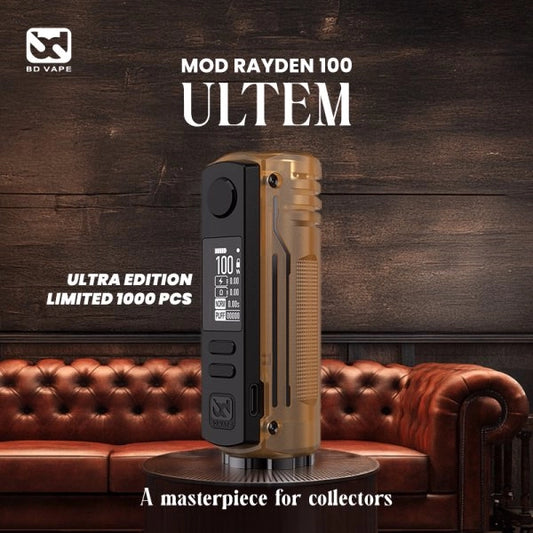BD Vape - Rayden 100 v1.5 Ultem Limited Edition Mod 100W