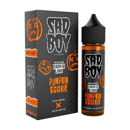 Sad Boy Pumpkin Cookie 60ml υγρό αναπλήρωσης με γεύση μπισκότο κολοκύθας - flavor shot e-liquid 